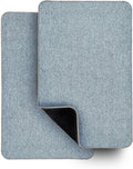 Bosap Bath Mat,Ultra Thin Bathroom Rugs,Rubber Bath Mats for Bathroom,No Slip Bath Rugs,Quick Dry,Machine Washable,Low Pile,Absorbent,Shower Outside,Sink,Home Decor Accessories.Blue,1'5"x2'3"(2 Pack)