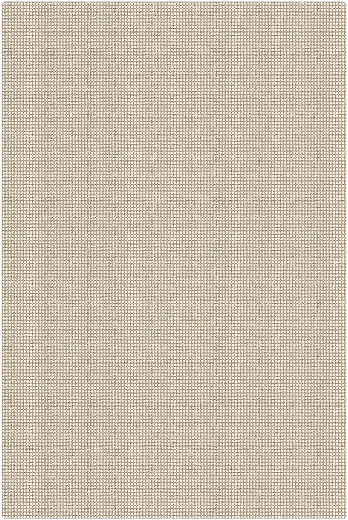 KOZYFLY Washable Area Rug 4x6 ft Non Slip Rubber Backed Living Room Rugs Braided Woven Cotton Kitchen Rugs Indoor Outdoor Entryway Rug for Dining Living Room Bedroom, Ivory/Camel/Brown