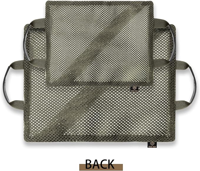 PETAC GEAR Tactical Storage Mesh Pouch Set,Insert Modular Utility Admin Pockets,Travel Organizer EDC Bag