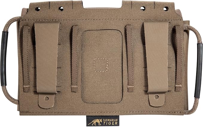 Tasmanian Tiger IFAK Pouch Dual Compact MOLLE Medical Utility Pouch with Fold Out Panels and Belt Mount Compatibility