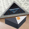 24 Pcs Rug Tape,Anti Slip Rug Pads Grippers for Hardwood Floors and Tiles,with Strong Adhesive Grid Backing -No Residue,Reusable Carpet Tape, Double-Sided Adhesive Rug Stickers