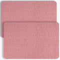 Hargiis Non-Slip Bathtub Mat, 2 Pack Anti Slip Shower Mat, Fast Drying Bathtub Mats, Foot Scrubber Mat, Anti Slip Mat for Tub, Floor, Bathroom, Kitchen, Home, Hotel (Pink 24"×16"+24"×16")
