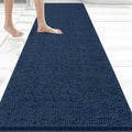 Bcoimo Long Bathroom Rug 70" x 24", Absorbent Non Slip Bath Mat, Washable Quick Dry Bathroom Runner Rug for Shower, Tub, Sink and Vanity