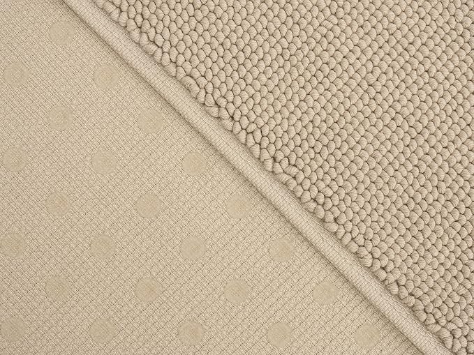 Cotton Paradise 100% Cotton Turkish Bathmat Rug, Soft Absorbent Quick Dry Non Slip, 20x34 Bathmat Rug, Beige