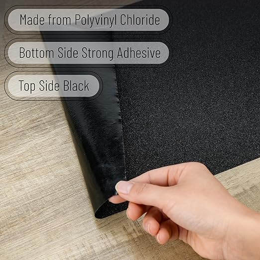 Mr. Pen- Anti Slip Traction Tape, 12" x 30', Abrasive Adhesive for Stairs, Tread Steps, Ramps, Porches, Ladders & Decks, Waterproof Non-Skid Grip Tape for Indoor/Outdoor Use