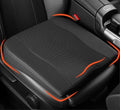Lofty Aim Car Seat Cushion, Comfort Memory Foam Car Cushions for Driving - Sciatica & Lower Back Pain Relief, Driver Seat Pillow for Auto, Office Chair, Wheelchair - Obsidian Speck Black