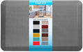 ComfiLife Anti Fatigue Floor Mat – 3/4 Inch Thick Kitchen Mats for Floor, Standing Desk Mat, Kitchen Rug – Comfort at Home, Office – Durable – Stain Resistant – Non-Slip Bottom (20" x 32", Charcoal)