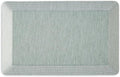 MARTHA STEWART Mira Modern Heathered Solid Anti-Fatigue Air-Infused Kitchen Mat, Mint Green, 19.6"x32"
