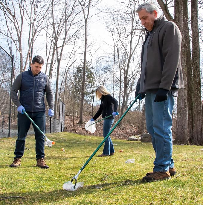 Unger Professional 48” Nifty Nabber, Reacher Grabber Tool, Trash Picker Upper, Built-In Magnet and Ergonomic Grip, Outdoor Claw Pickup, Reaching Assist for Seniors, Safely Perform Tasks